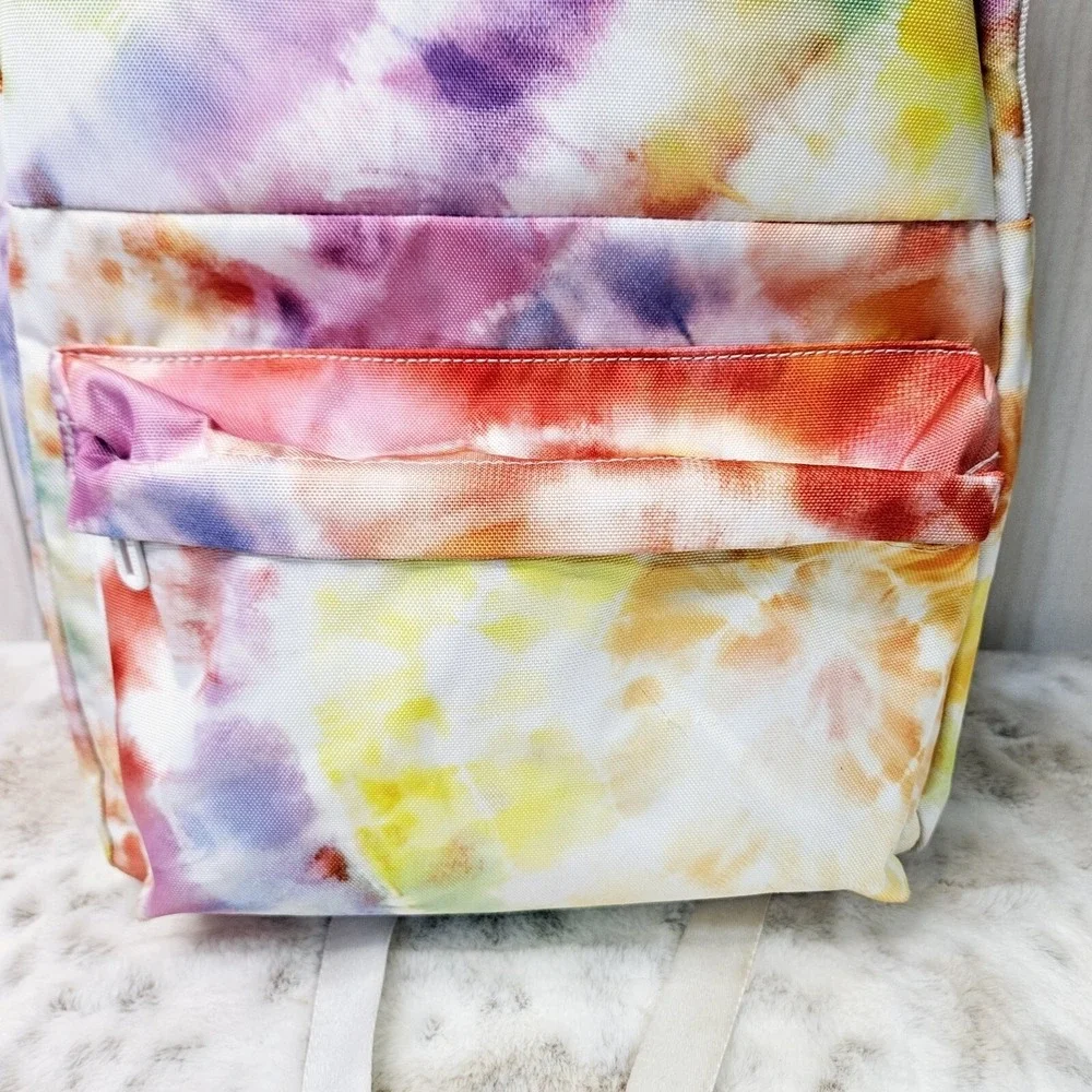 Under Armour Multi Tie Dye United We Win Backpack Rainbow Athletic School Bag